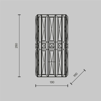 Бра Maytoni MOD094WL-01G