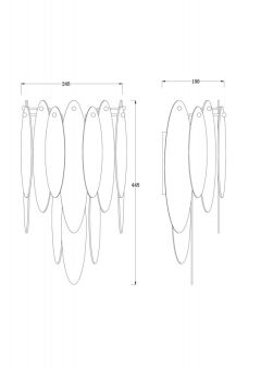 Бра Freya FR5217WL-02FG