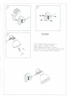 Бра Lightstar 765608