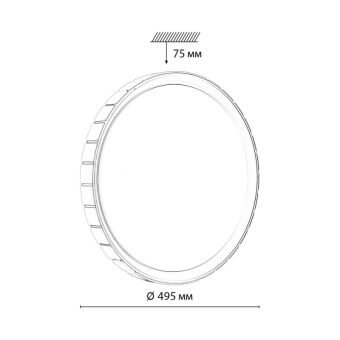 Накладной светильник Sonex 7696/ELN