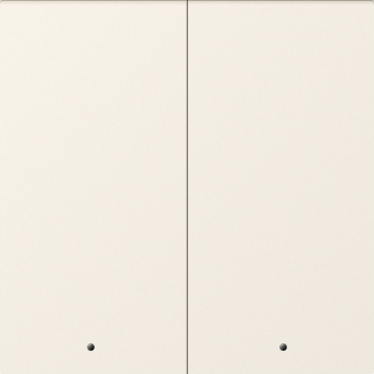 Клавиша 2-я с подсветкой, матовый кремовый, серия A07