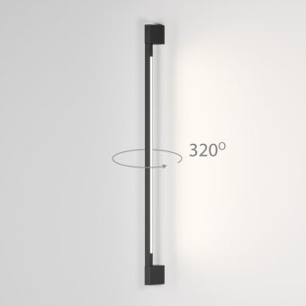 Светильник настенный Elektrostandard 35122/D черный