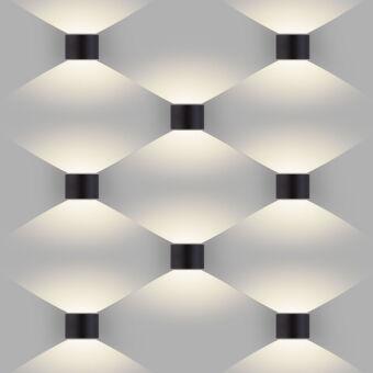 Светильник настенный Elektrostandard 1518 TECHNO LED BLADE черный