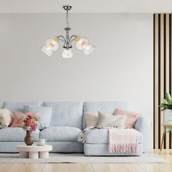 Подвесная люстра Escada 658/5PL Chrome