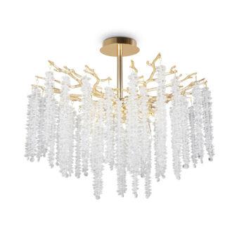 Люстра на штанге Freya FR1010CL-08G