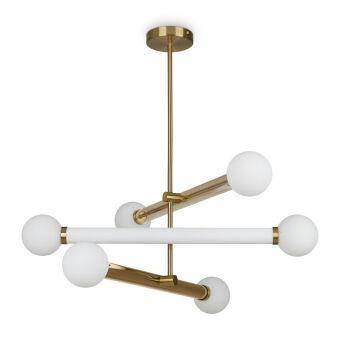 Люстра на штанге Freya FR5381PL-06G