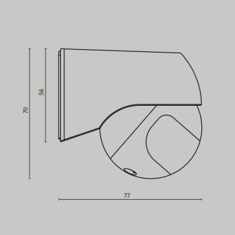 Датчик движения Maytoni Technical SI-01