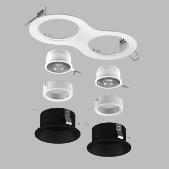 Встраиваемый светильник Lightstar D6260707WMOD