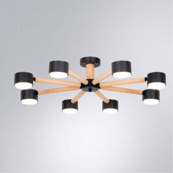 Люстра на штанге ARTE Lamp A1624PL-8BK