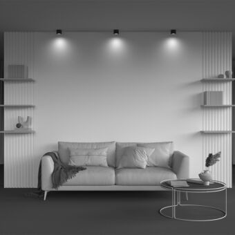 Накладной светильник Maytoni Technical C106CL-GX53-B