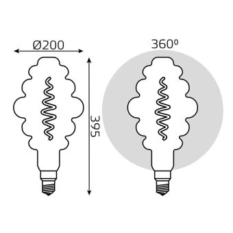 Светодиодная лампа Gauss 161802005
