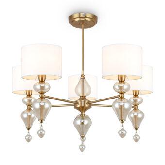 Люстра на штанге Freya FR5369CL-05BS