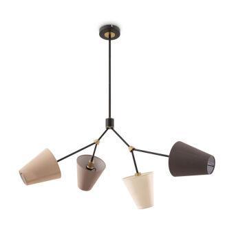 Люстра на штанге Freya FR5370CL-04B