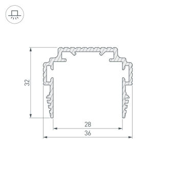 Профиль Arlight 035011