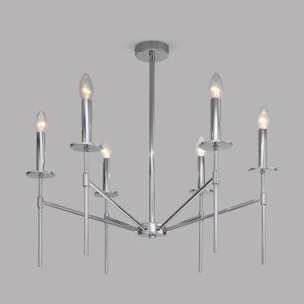 Люстра на штанге Eurosvet 60142/6 хром