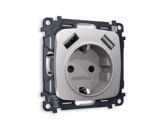 Розетка Ambrella Volt MO509010