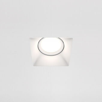 Встраиваемый светильник Maytoni Technical DL042-01-SQ-W