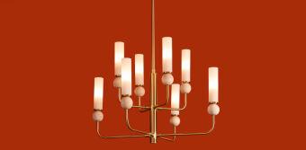 Люстра на штанге Freya FR5482CL-08BS