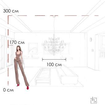 Подвесная люстра LOFT IT 10196/1000 White