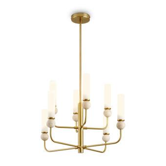 Люстра на штанге Freya FR5482CL-08BS