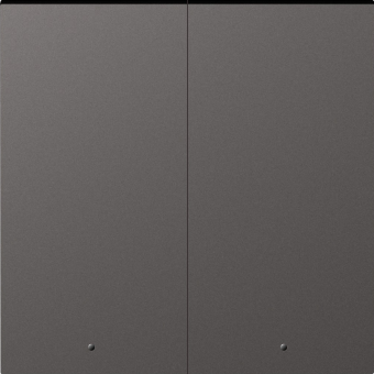 Клавиша 2-я с подсветкой, матовый титан, серия A07