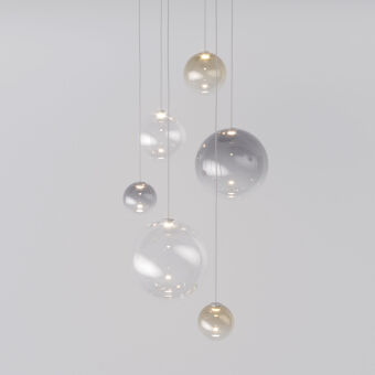 Подвесная люстра Eurosvet 50230 LED хром