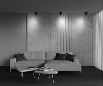 Накладной светильник Maytoni Technical C024CL-18W3K-B-1