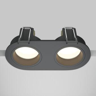 Встраиваемый светильник Maytoni Technical DL126-02-GU10-B