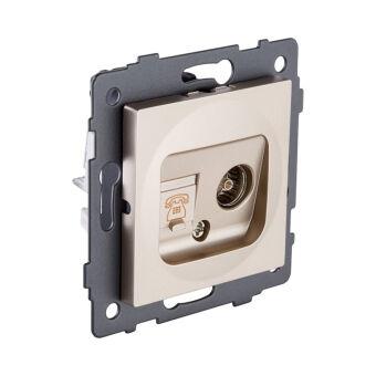 Розетка KOLLINGER REA-013GD