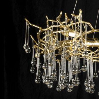 Подвесная люстра LOFT IT 10068/1000 GD