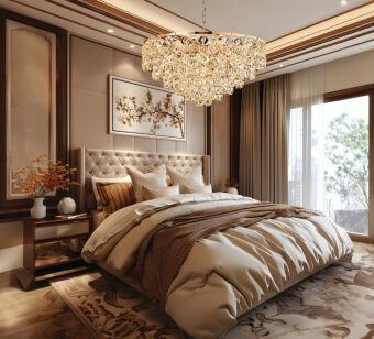 Подвесная люстра Fluorite FL1102-21P