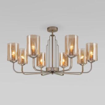 Люстра на штанге Eurosvet 60138/8 перламутровое золото