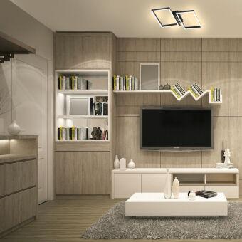 Накладная люстра Escada 10209/2LED Black