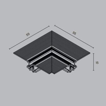 Коннектор Maytoni Technical TRA187CL-13B