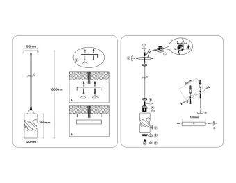 Подвесной светильник Ambrella Light TR3411