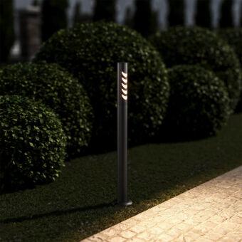 Садово-парковый светильник Elektrostandard 35188/F Smile черный