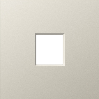 Накладка 1-я для розеток RJ45, TV, SAT, матовый кашемир, серия A07