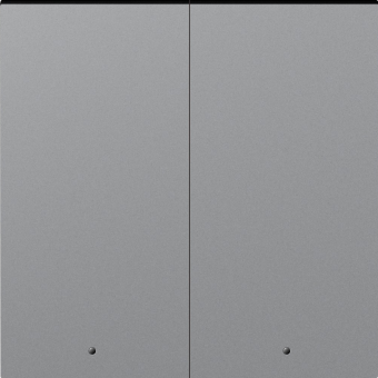 Клавиша 2-я с подсветкой, матовый серый, серия A07