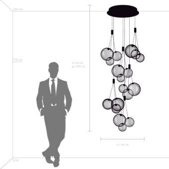 Каскадная люстра Lightstar 801180