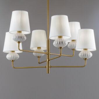 Люстра на штанге Freya FR2029PL-06BS