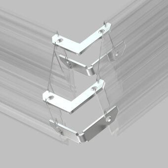 Соединитель для шинопровода Denkirs TR2027-AL