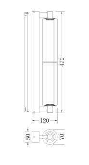 Бра Fluorite FL1178-2W
