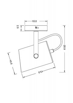 Спот Freya FR4004WL-01WB