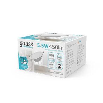 Влагозащищенный светильник Gauss 999420205