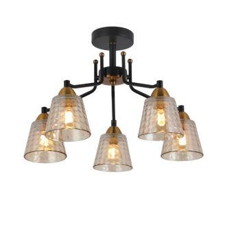 Люстра на штанге Freya FR4017PL-05BBZ