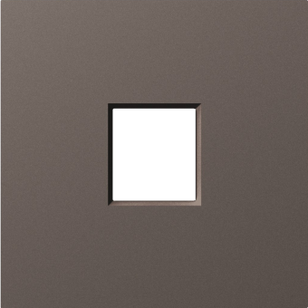 Накладка 1-я для розеток RJ45, TV, SAT, мокко, серия A07