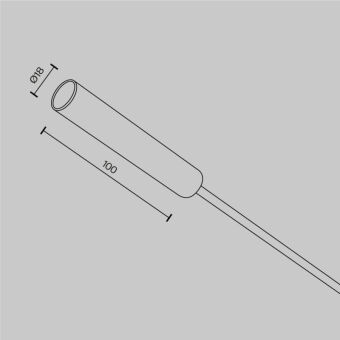 Заглушка Maytoni Technical CA003EC-B