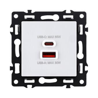 Розетка KOLLINGER AS-024WH