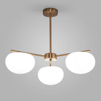 Люстра на штанге Eurosvet 30190/3 латунь