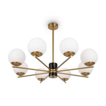 Люстра на штанге Freya FR5230PL-08BS